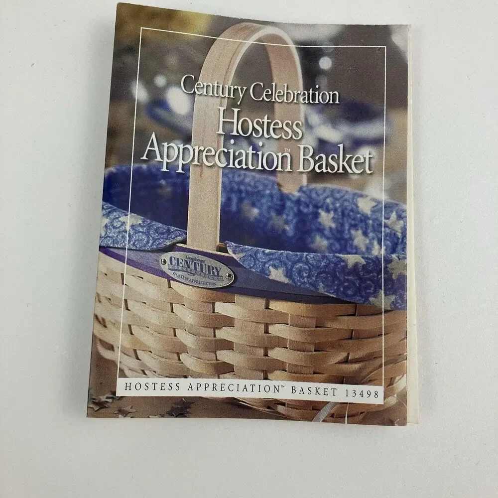 Longaberger Century Celebration Basket Set 2000 | /w Lid 8